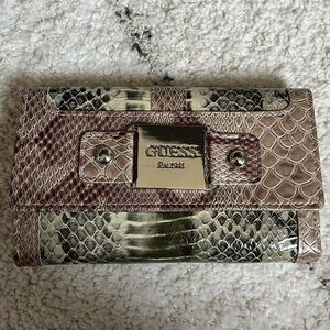 GUESS Snakeskin Wallet